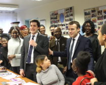 Visite du Président Macron à l’association le 4 février 2019!