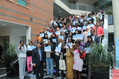 Remise des attestations de présence pour les apprenants des ateliers sociaux linguistiques